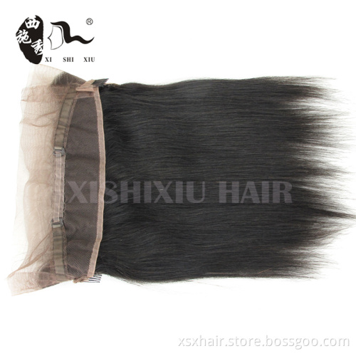 10A Full Lace 360 Lace Band Frontal with Baby Hair Virgin Human Hair 360 Lace Frontal Closure